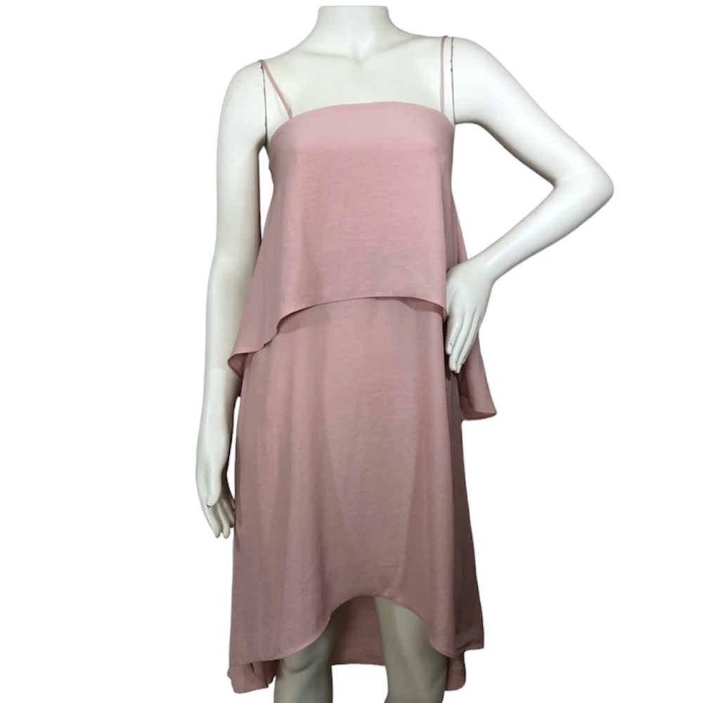 Banana Republic Pink Midi Dress